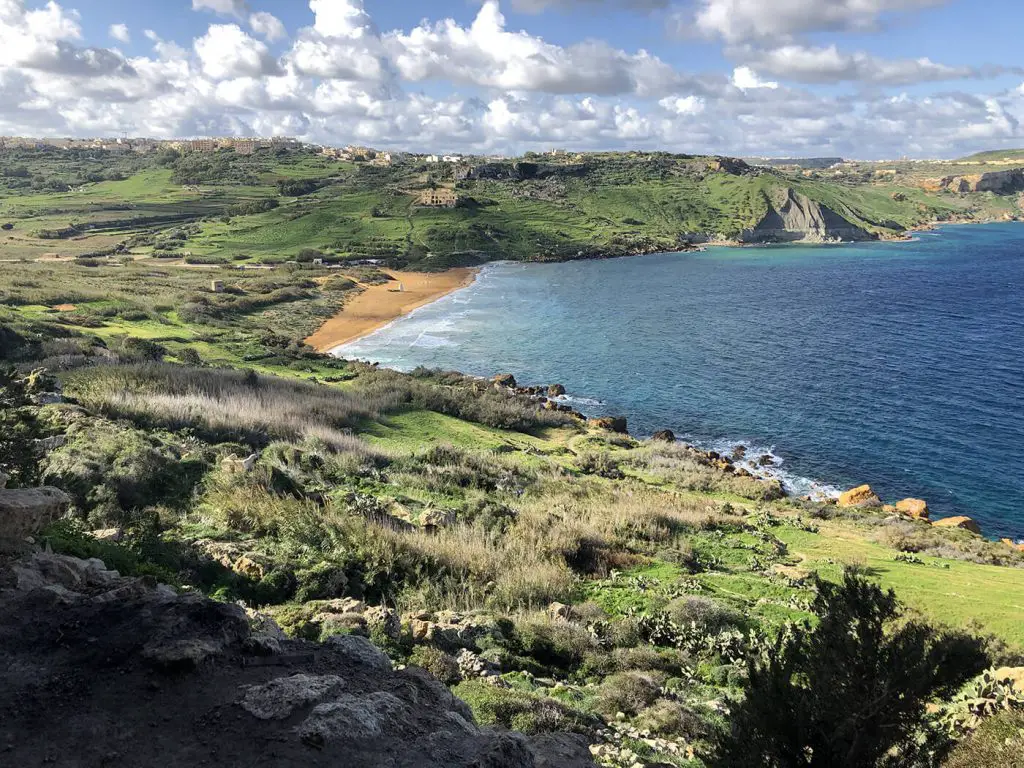 Ramla il-Hamra lanscape