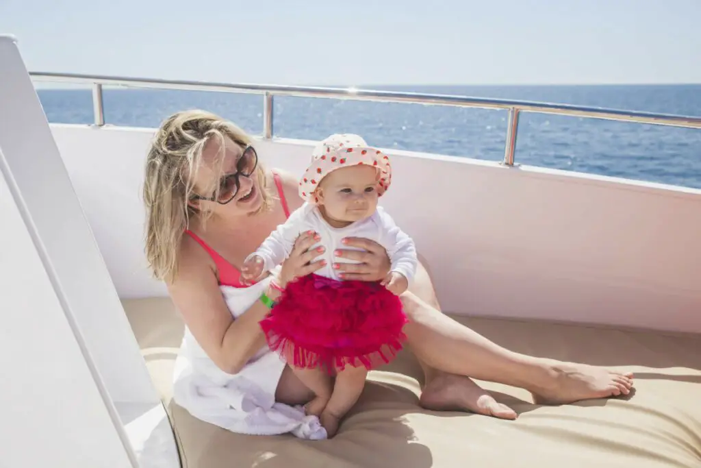 Ages when babies can travel on cruise ships by cruise line