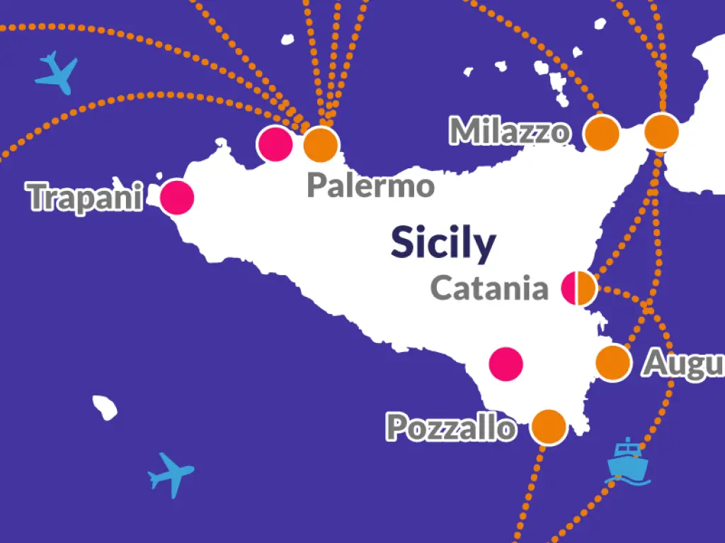 How to get to Sicily