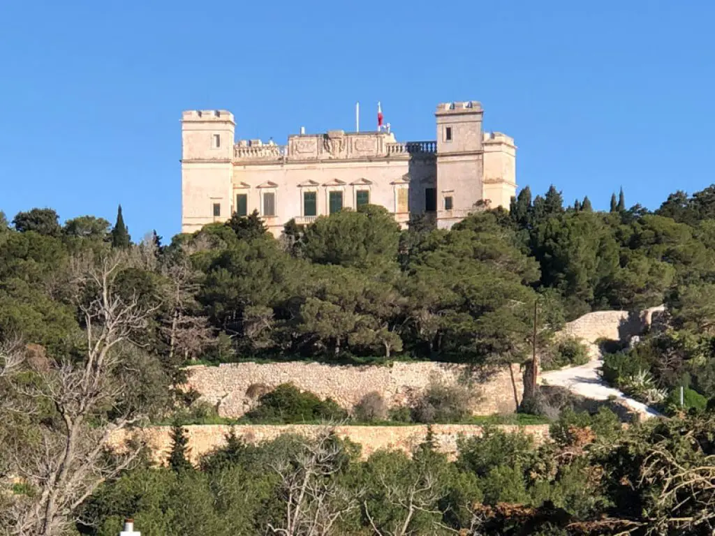 Verdala Palace in Buskett, Malta