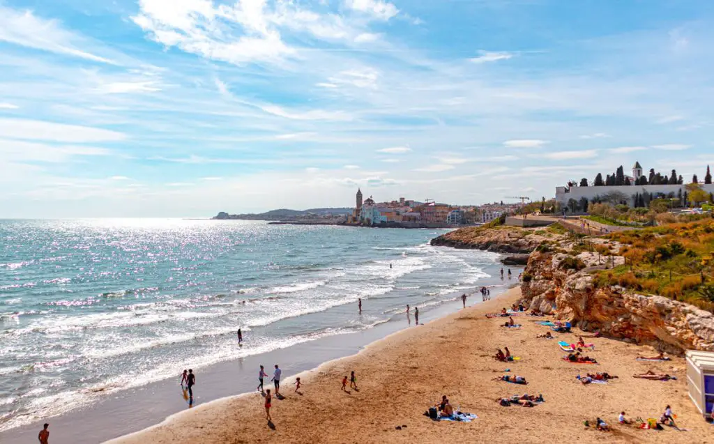 Sitges beach