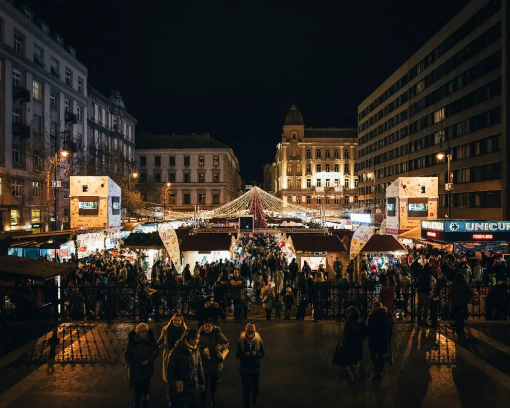 Budapest Christmas market