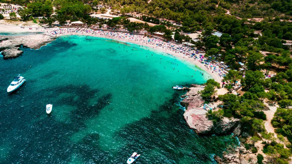 Cala Bassa in Ibiza