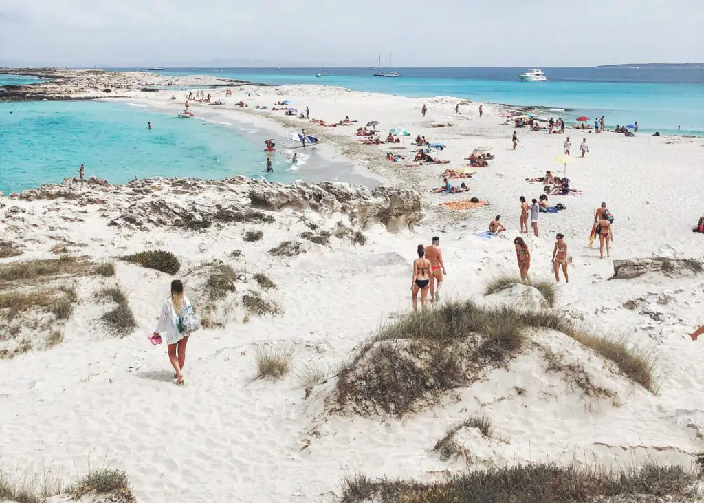 Ses Illetes in Formentera