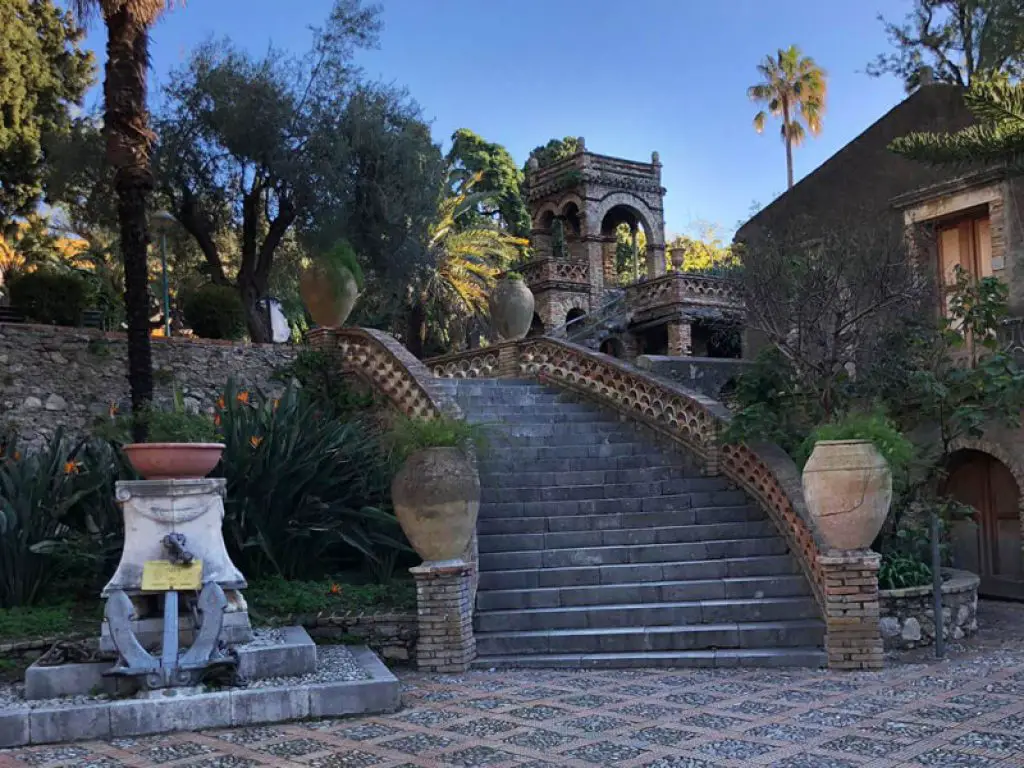 Villa Comunale Garden in Taormina