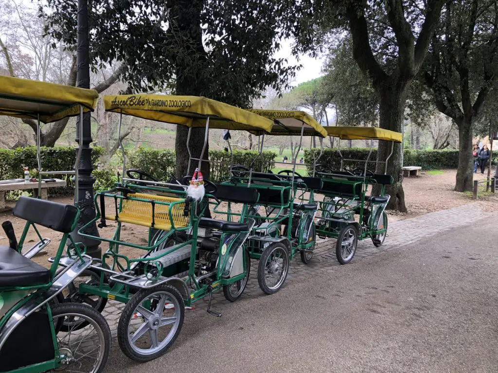 Bicycles Villa Borghese