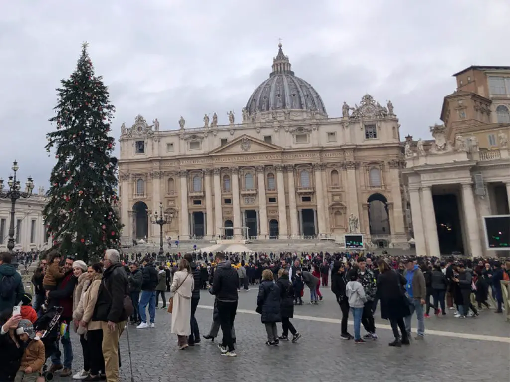 Christmas in Rome at the Vatican