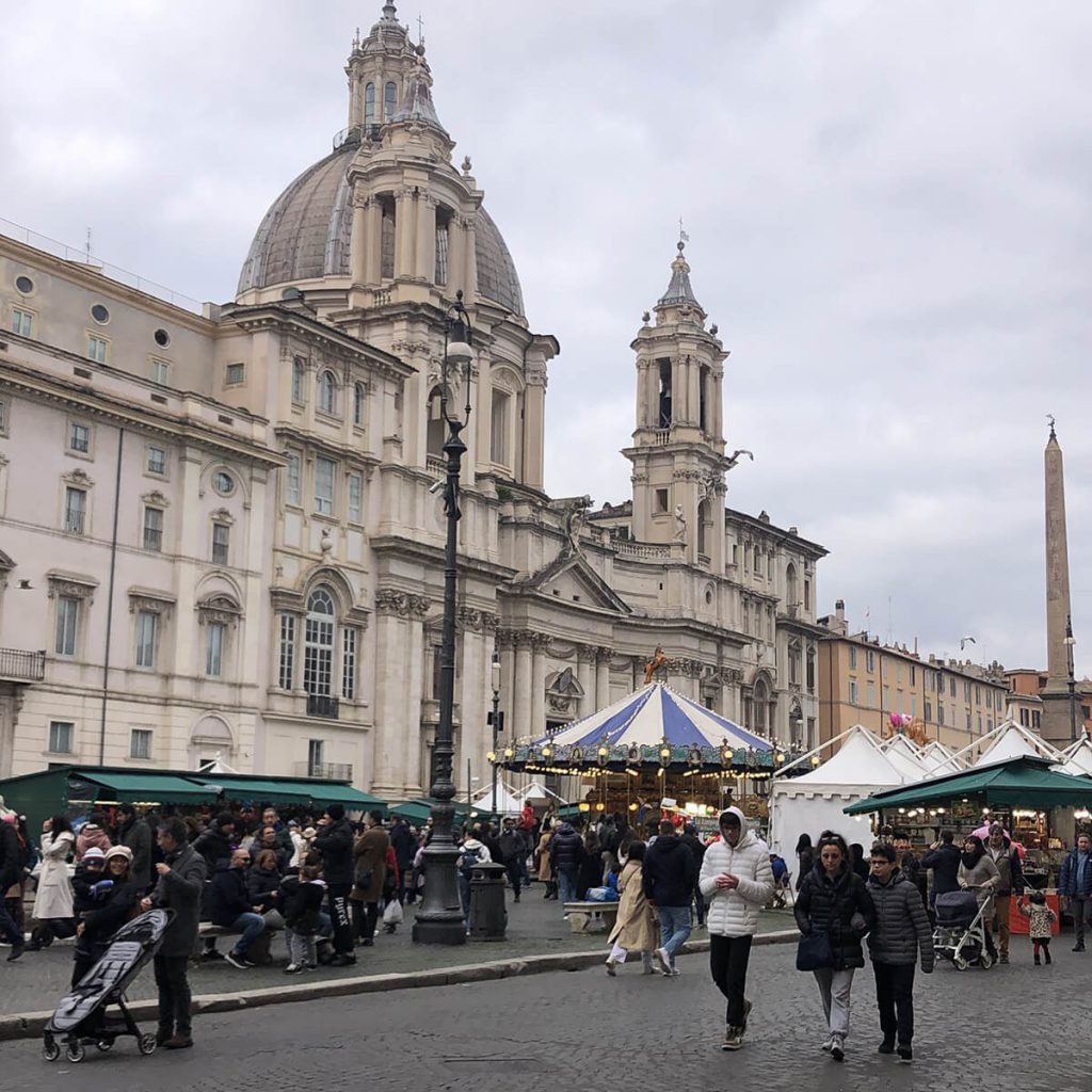 Christmas market in Piazza Navona