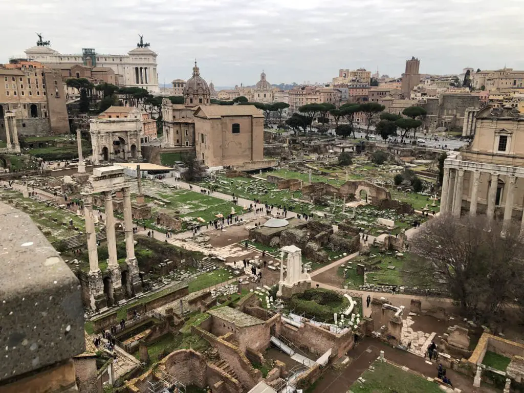 Foro Romano and the Palatine Hill