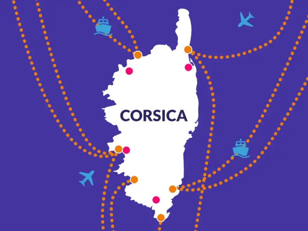 How to get to Corsica