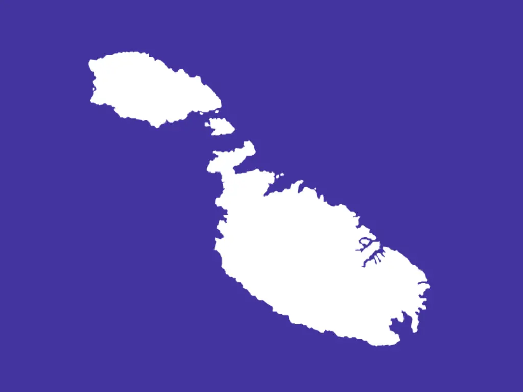 Map of Malta