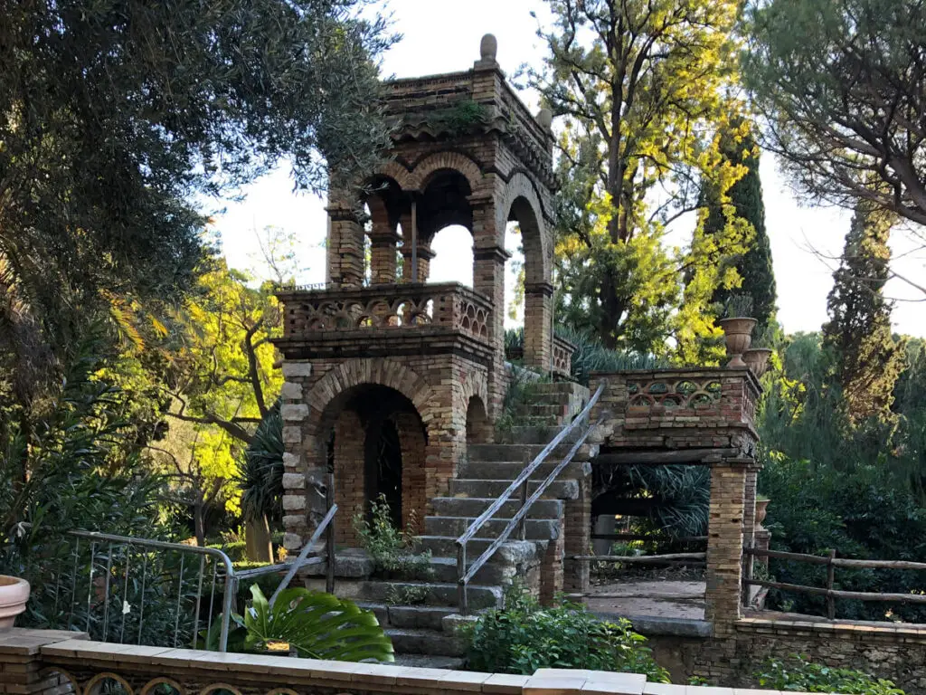 Villa Comunale in Taormina, Sicily