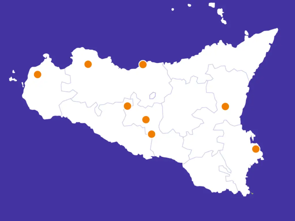 Water parks in Sicily locations