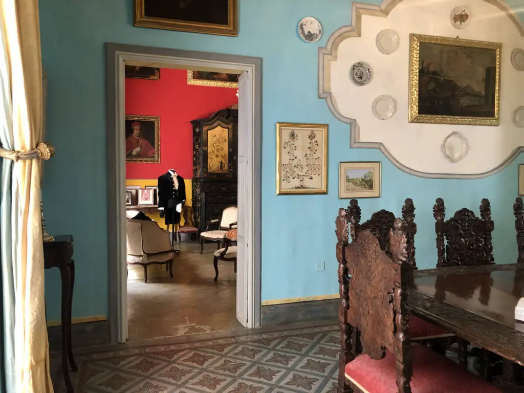 The Blue Room at Casa Rocca Piccola