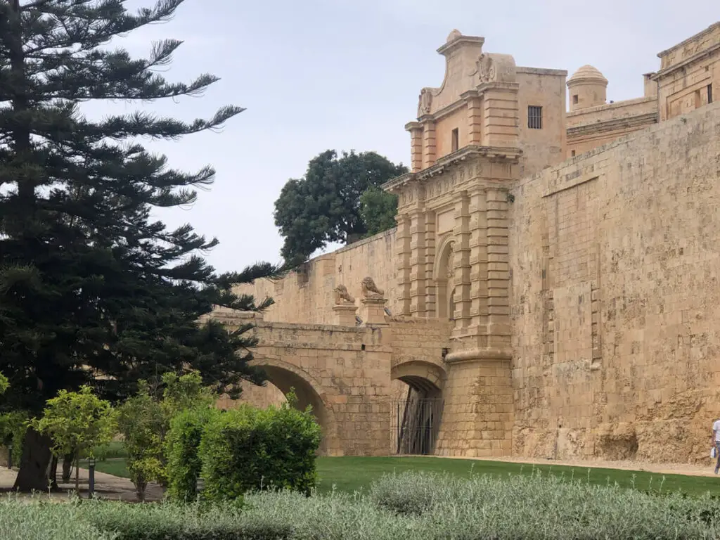 Mdina Gate in Malta