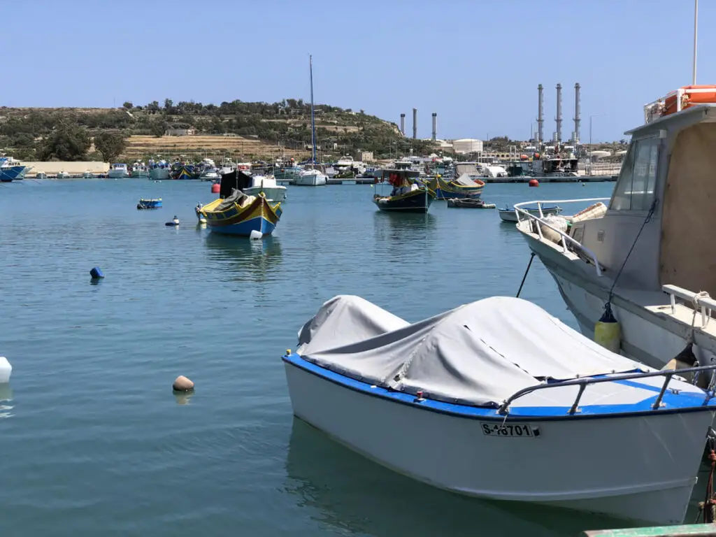 Sea view in Marsaxlokk