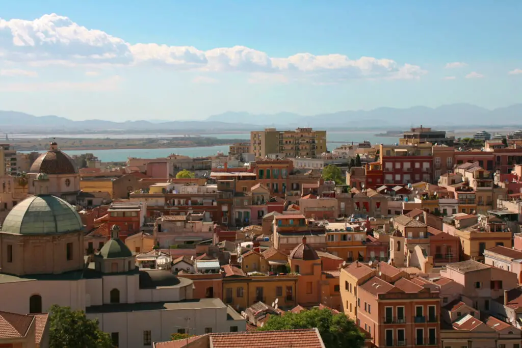 Cagliari rooftops, Sardinia