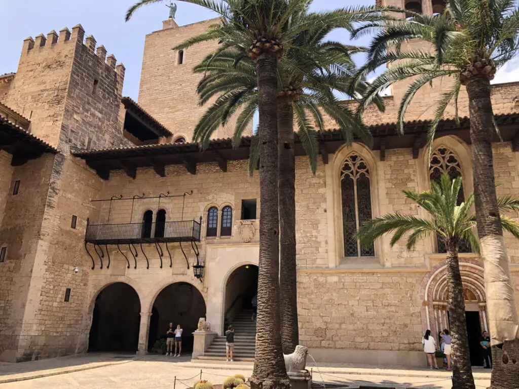 Courtyard of the Royal Palace of Almundaina