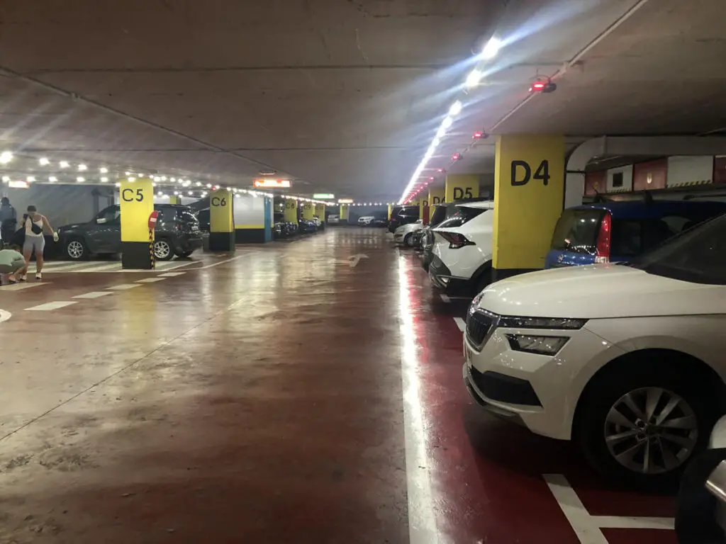 Large Palma car park