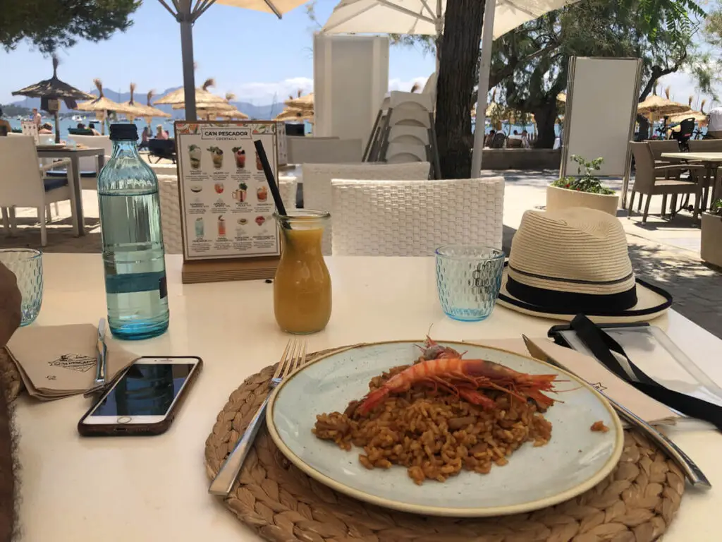 Paella in Port de Pollenca