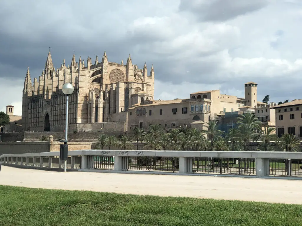 Palma Cathedral from the outside