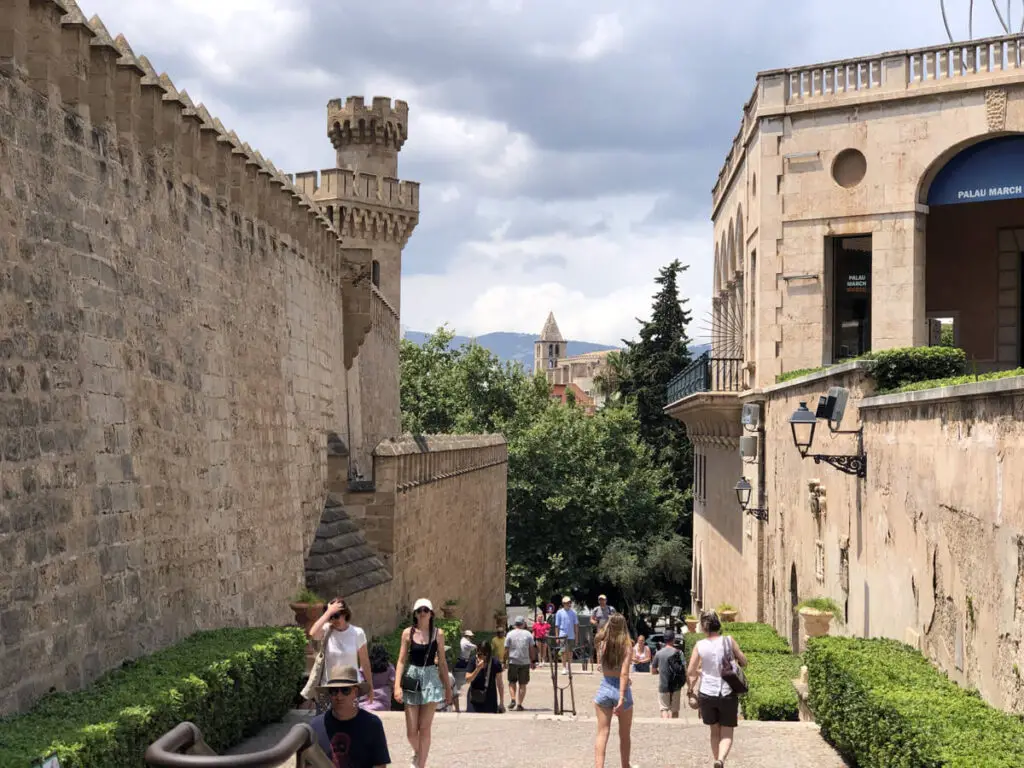 Stairs near Palma Cathedral