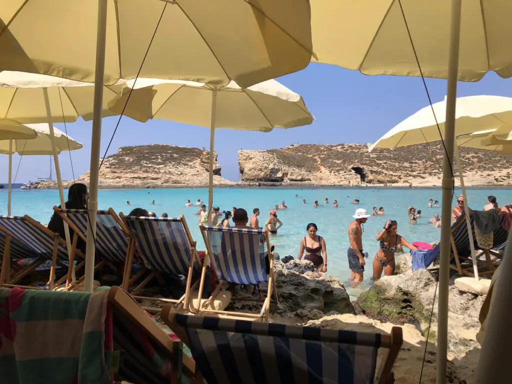 Blue Lagoon in Comino