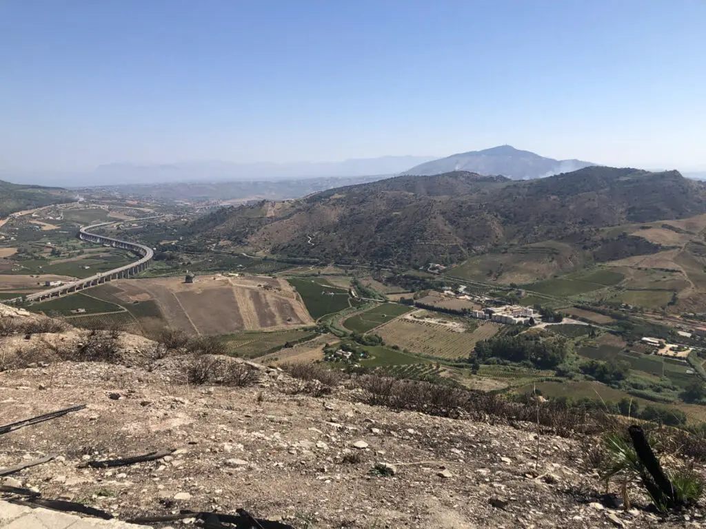 Hills in Sicily