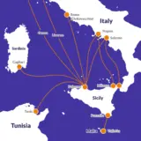 Ferries in Sicily